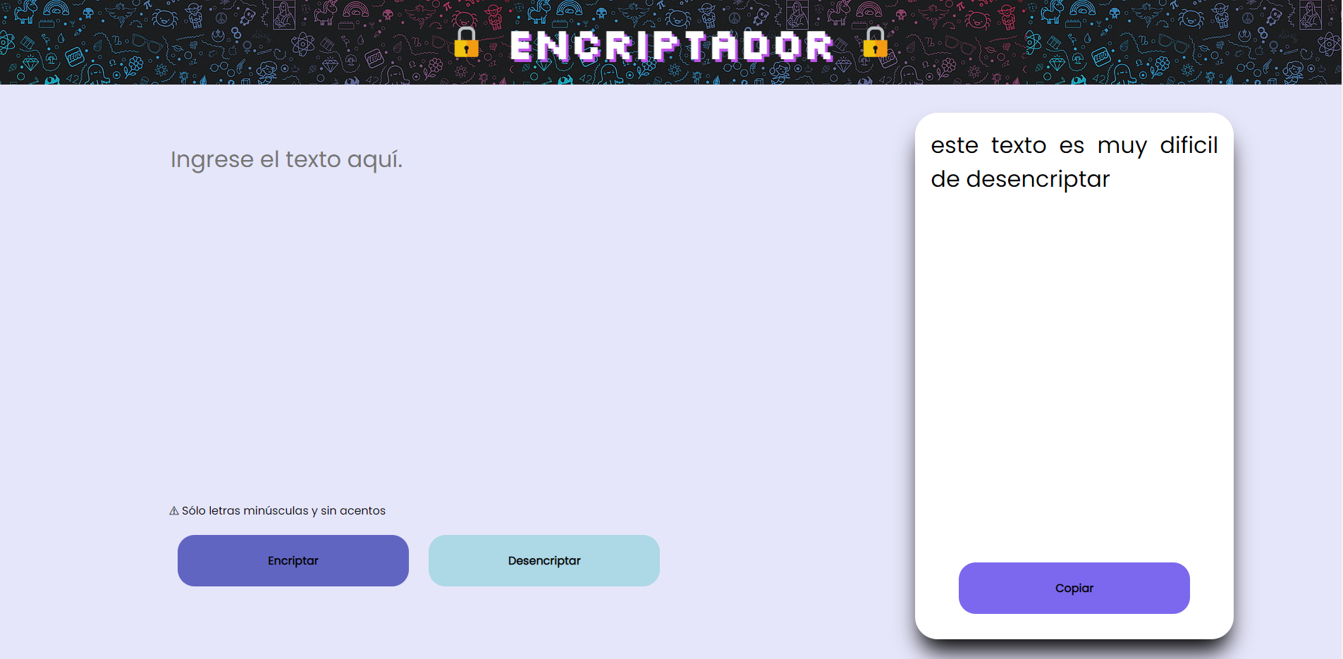 Encriptador